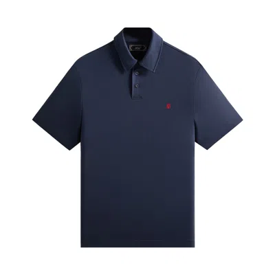 Pre-owned Kith Soft Modal Blend Darin Polo 'nocturnal' | Black | Men's Size Xl