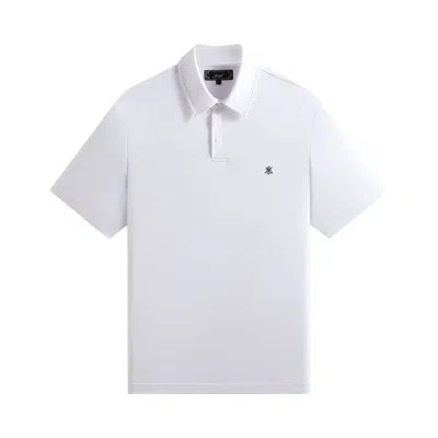 Pre-owned Kith Soft Modal Blend Darin Polo 'white' | Men's Size Xl