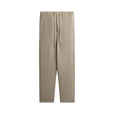 Pre-owned Kith Soft Woven Landry Pant 'astro' | Tan | Men's Size Xl In Brown