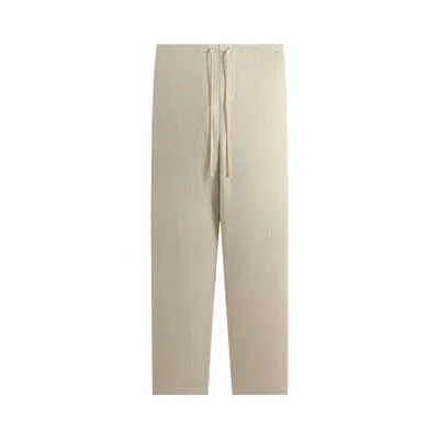 Pre-owned Kith Soft Woven Landry Pant 'waffle' | White | Men's Size L