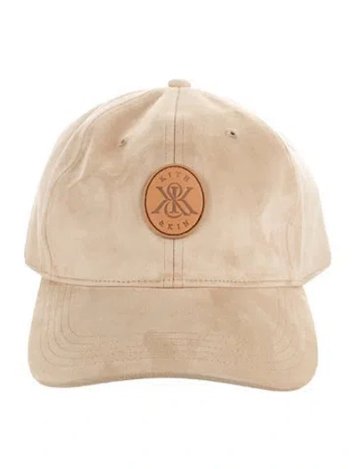 Pre-owned Kith Solid Baseball Cap In Neutral