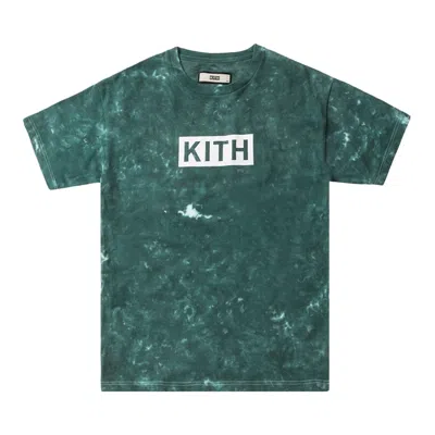 Pre-owned Kith Solid Dye Tee 'green'