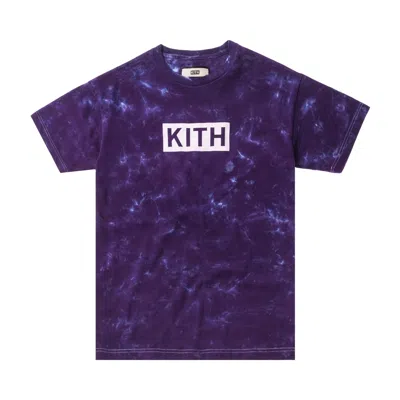 Pre-owned Kith Solid Dye Tee 'purple'