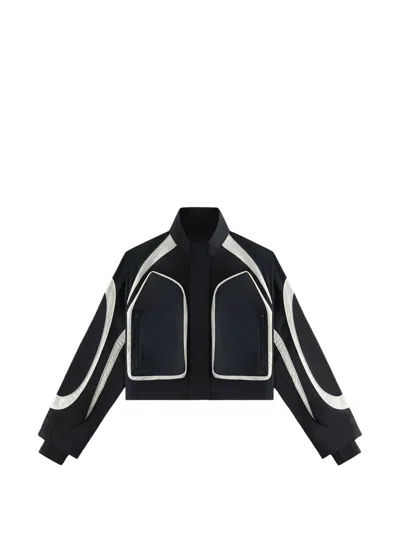 Kith Sora Seamed Track Jacket In Black