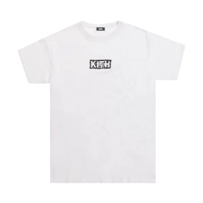 Pre-owned Kith Splintered Logo T-shirt 'white' | Men's Size L