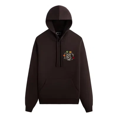 Kith Ss24 X New York Botanical Garden Gayac Williams Iii Hoodie 'kindling' In Black
