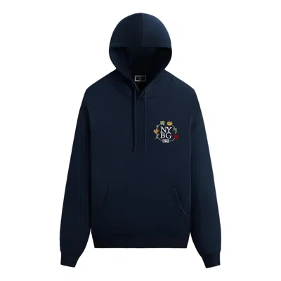 Kith Ss24 X New York Botanical Garden La Casse Williams Iii Hoodie 'nocturnal' In Blue