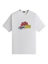 Kith Stadium Sesame Street Super Grover "white" T-shirt In Multi