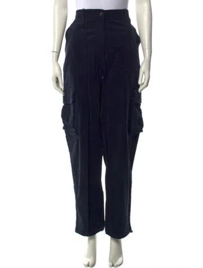 Pre-owned Kith Straight Leg Pants In Blue