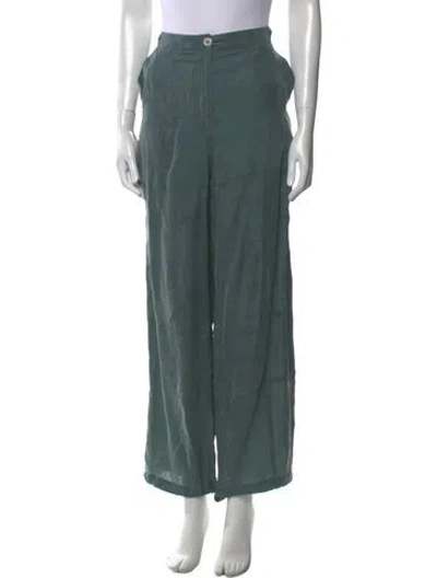 Pre-owned Kith Straight Leg Pants In Green