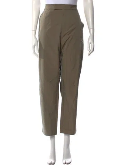 Pre-owned Kith Straight Leg Pants In Green