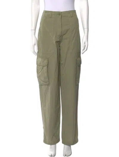 Pre-owned Kith Straight Leg Pants In Green