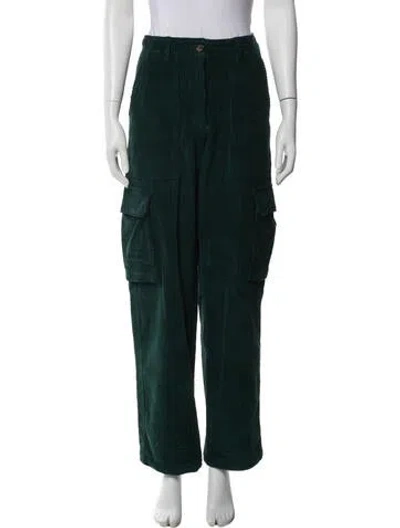 Pre-owned Kith Straight Leg Pants In Green