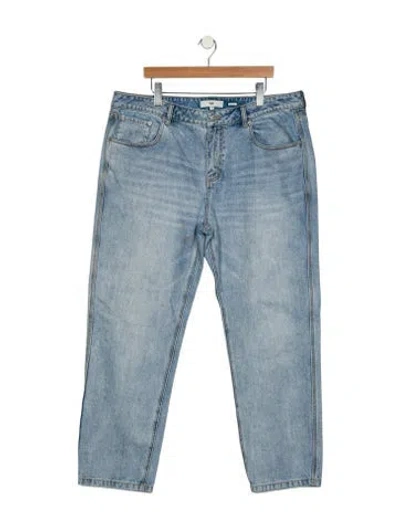 Pre-owned Kith Straight-leg Jeans In Blue