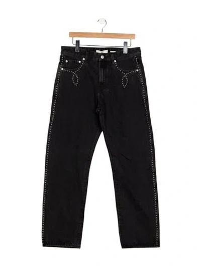 Pre-owned Kith Straight-leg Jeans W/ Tags In Blue