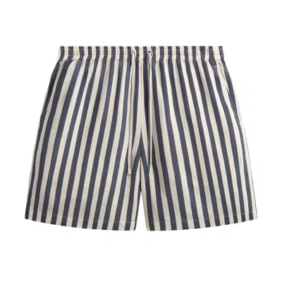 Pre-owned Kith Striped Cedar Short 'nocturnal' | Black | Men's Size L
