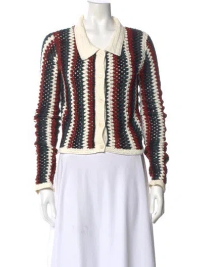 Pre-owned Kith Striped Crew Neck Sweater In Multi