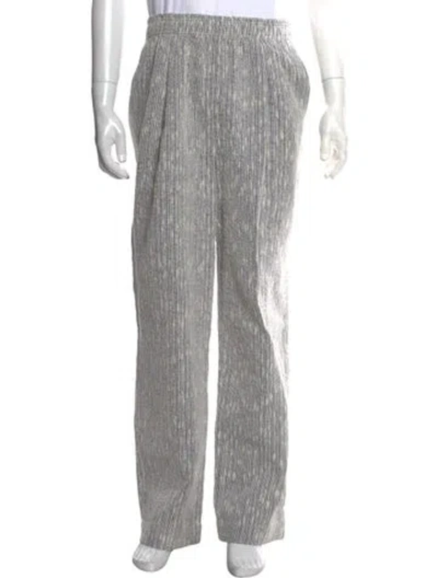 Pre-owned Kith Striped Pants W/ Tags In Neutral