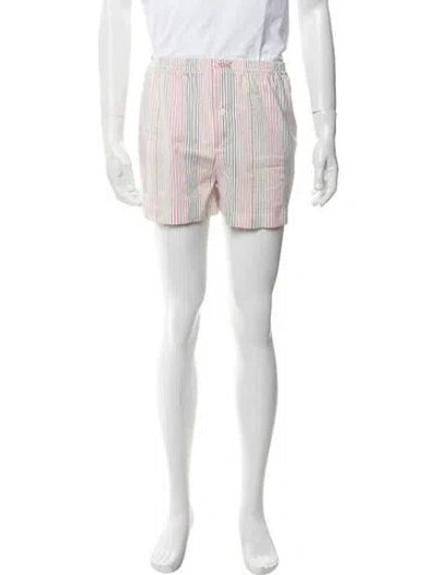 Pre-owned Kith Striped Shorts W/ Tags In Neutrals