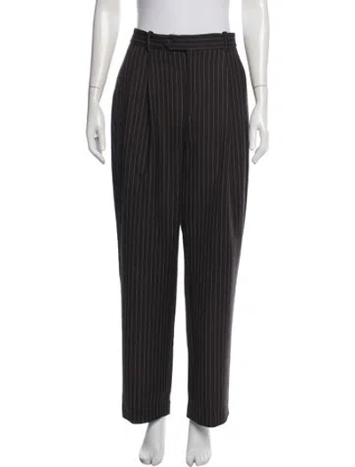 Pre-owned Kith Striped Straight Leg Pants In Multi