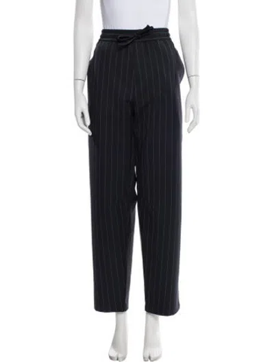 Pre-owned Kith Striped Sweatpants In Blue