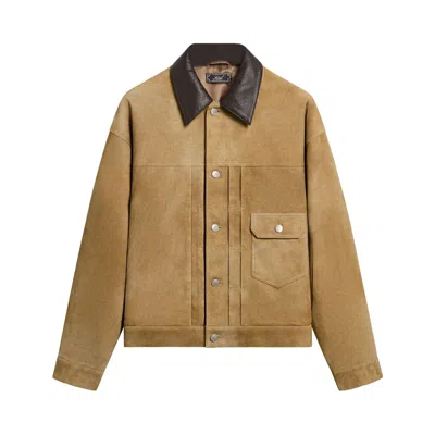 Pre-owned Kith Suede Alonzo Jacket 'eternal' | Tan | Men's Size M