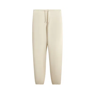 Pre-owned Kith Sueded French Terry Emmons Sweatpant 'sandrift' | Cream | Men's Size M In White