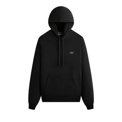 Pre-owned Kith Sueded French Terry Nelson Hoodie 'black' | Men's Size L