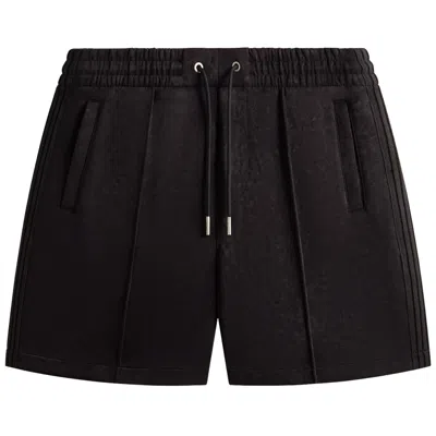 Pre-owned Kith Sueded Scuba Curtis Short 'black' | Men's Size Xxl