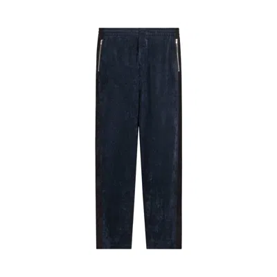 Pre-owned Kith Sueded Velour Landry Pant 'nocturnal' | Blue | Men's Size L
