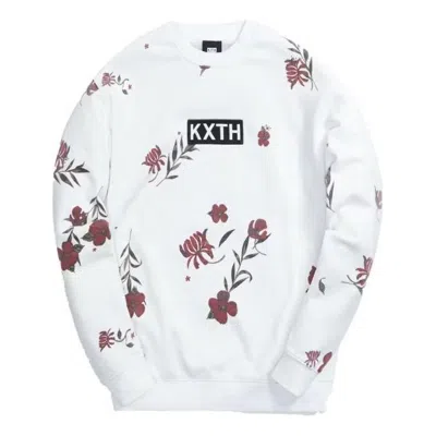 Kith Summer Floral Crewneck 'white'
