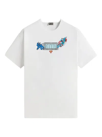 Kith Superman Booth Vintage T-shirt In White