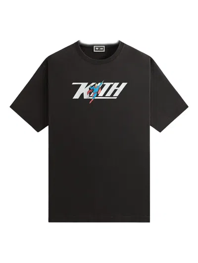 Kith Superman Flight Vintage T-shirt In Black