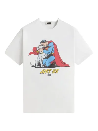 Kith Superman Just Us Vintage T-shirt In White