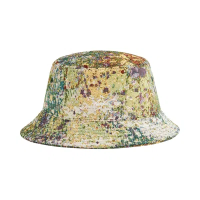 Pre-owned Kith Tapestry Dawson Bucket Hat 'multi' | Multi-color | Men's Size Onesize