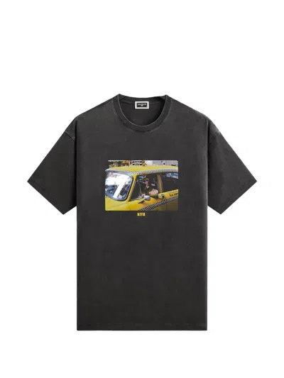 Kith Taxi Driver-print T-shirt In Gray