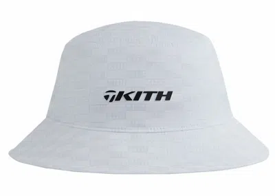 Pre-owned Kith Taylormade Bucket Hat In White