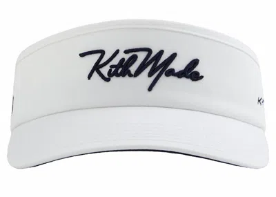 Pre-owned Kith Taylormade High Crown Visor In White