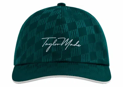 Pre-owned Kith Taylormade Silk Leggero Cap In Fairway
