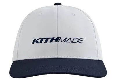 Pre-owned Kith Taylormade Twill Aaron Cap In Nocturnal