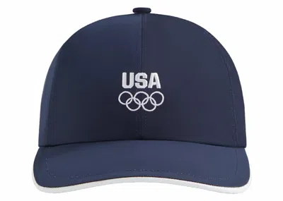 Pre-owned Kith Team Usa Leggero Cap In Nocturnal