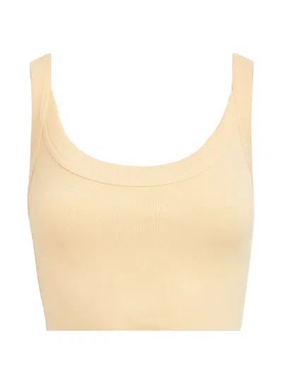 Kith Terra Ribbed Tank Top In Orange