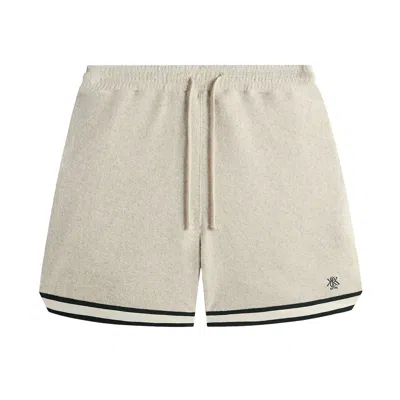 Pre-owned Kith Terry Curtis Short 'canvas' | Cream | Men's Size M In White