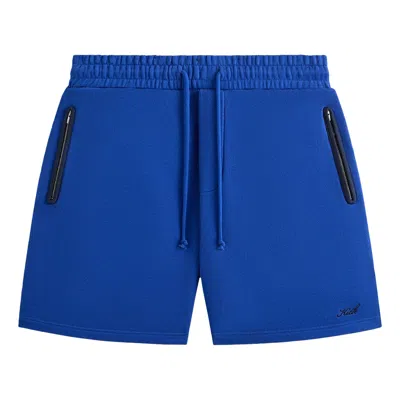 Pre-owned Kith Terry Curtis Short 'cyclone' | Blue | Men's Size Xl