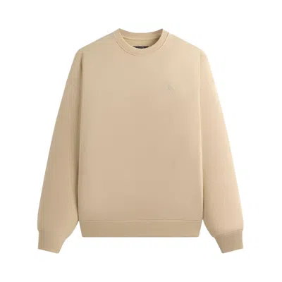 Pre-owned Kith Terry Nelson Crewneck 'durum' | Tan | Men's Size Xl In Brown