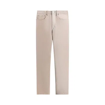 Pre-owned Kith The Webster Chill Jean 'washed Pastel' | Tan | Men's Size 32 In Brown