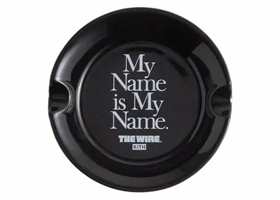Pre-owned Kith The Wire Ashtray In Black