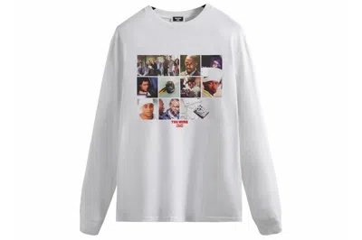 Pre-owned Kith The Wire Kings And Pawns L/s Tee White