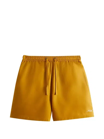 Kith Thompson Active Shorts In Yellow