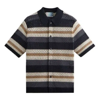 Kith Thompson Crochet Buttondown 'black'